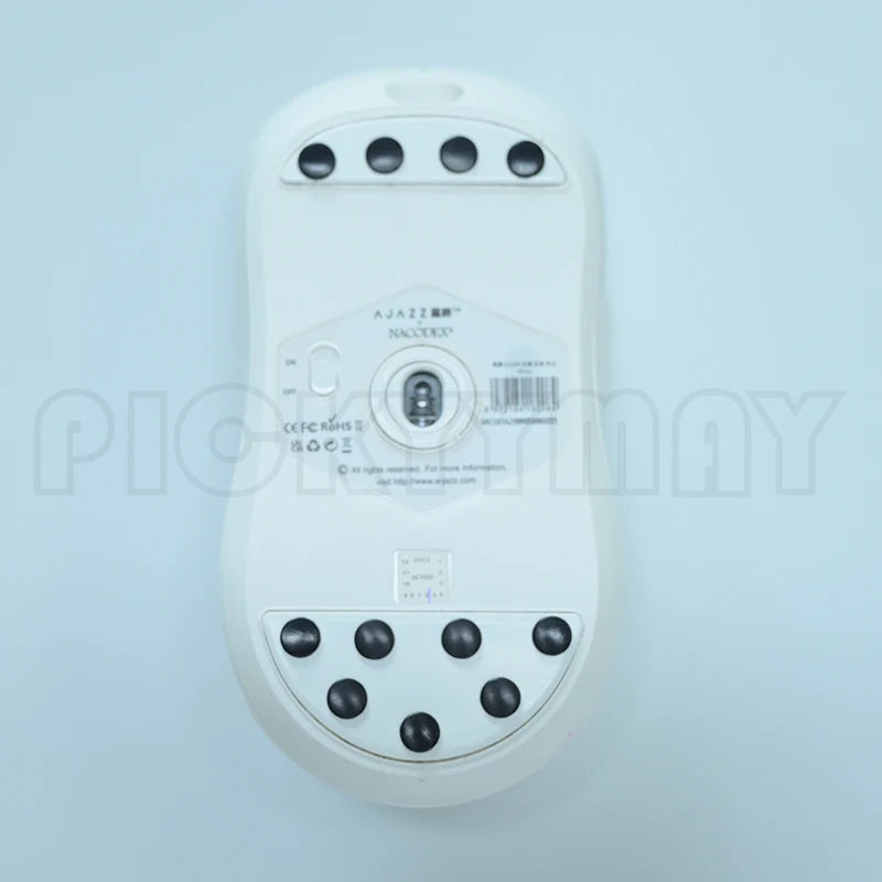 PK GAME ICE Version Universal Mouse Skates Mouse Feet DIY Universal Dot Black And White 40pcs