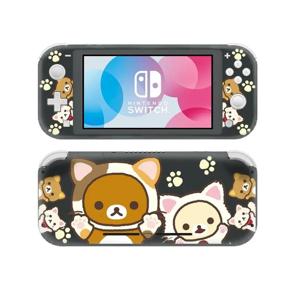 Rilakkuma NintendoSwitch Skin Sticker Decal For Nintendo Switch Lite Protector Nintend Switch Lite Skin Sticker Vinyl