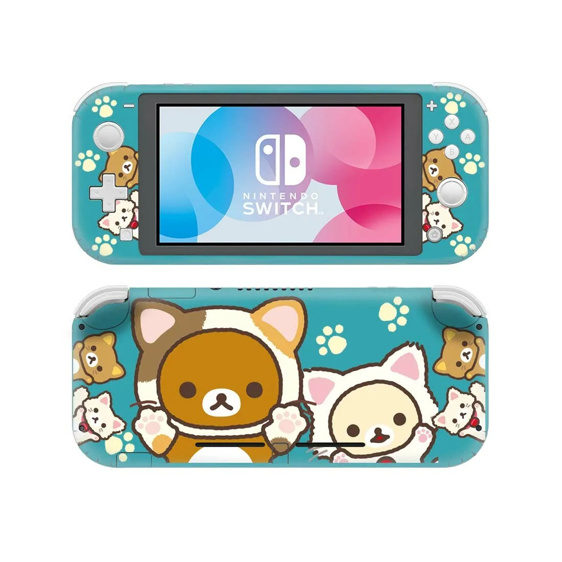 Rilakkuma NintendoSwitch Skin Sticker Decal For Nintendo Switch Lite Protector Nintend Switch Lite Skin Sticker Vinyl
