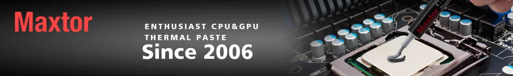 12.8W/mk Maxtor CTG8 AMD Intel Processor CPU GPU Cooler Cooling Fan Thermal Grease Thermal Paste Cpu Heatsink Plaster
