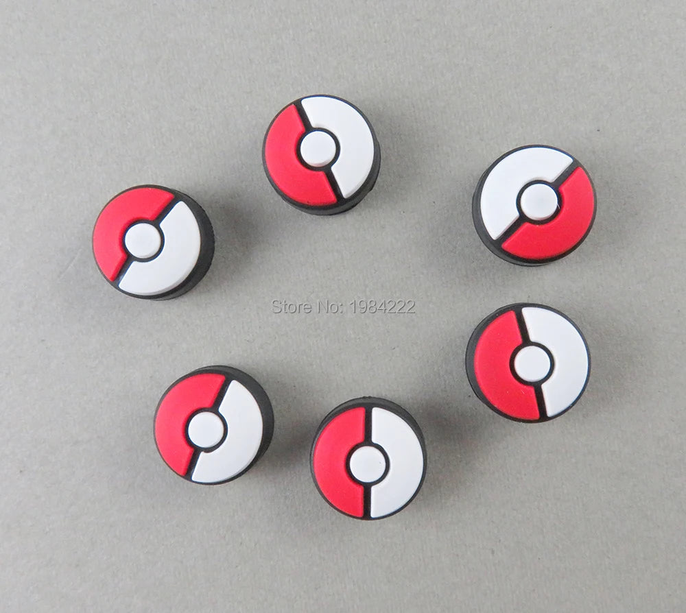5pcs/lot High Quality Silicone Grip Cover Caps For Nintend Switch NS Poke Ball Plus Controller