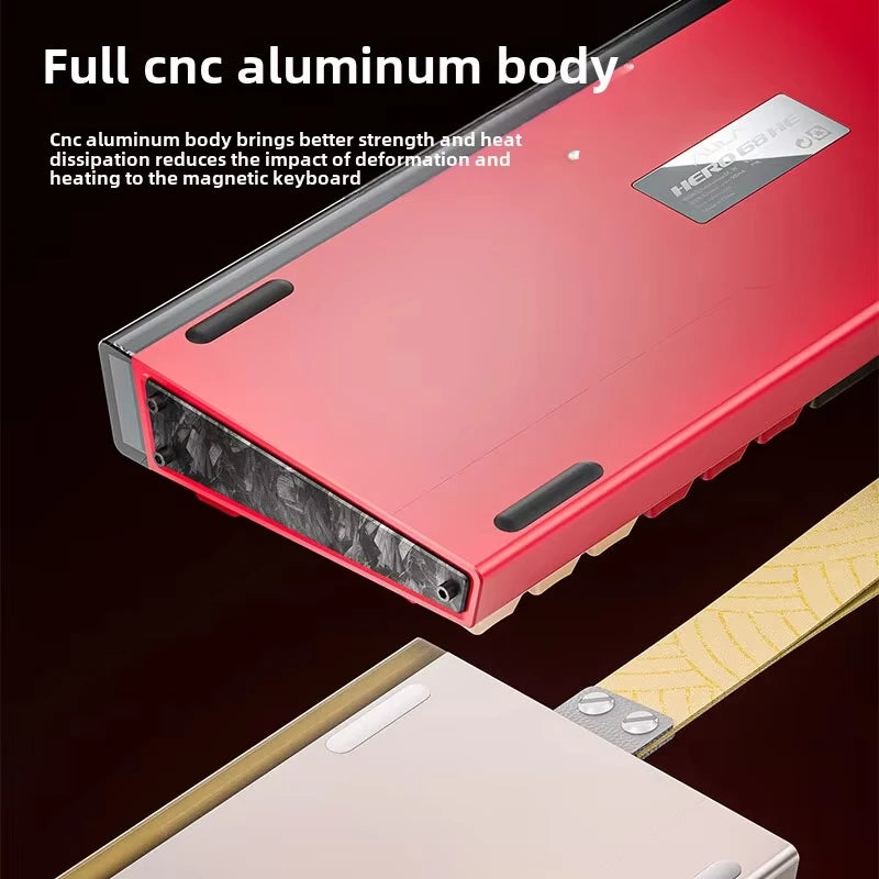 New AULA HERO 68HE/ULTRA INSTOCK Magnetic Switch Gaming Keyboard&Mouse E-sport Custom Mechanical Wired Keyboard Accessories