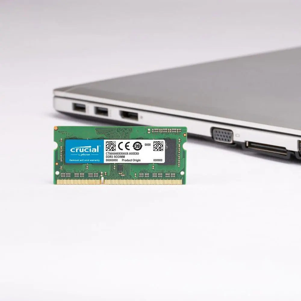 Crucial DDR3 DDR3L RAM 8GB 4GB 2GB 1066MHz 1333MHz 1600MHz PC3-12800 10600 204Pins 1.35V 1.5V Laptop SODIMM Memory For Notebook