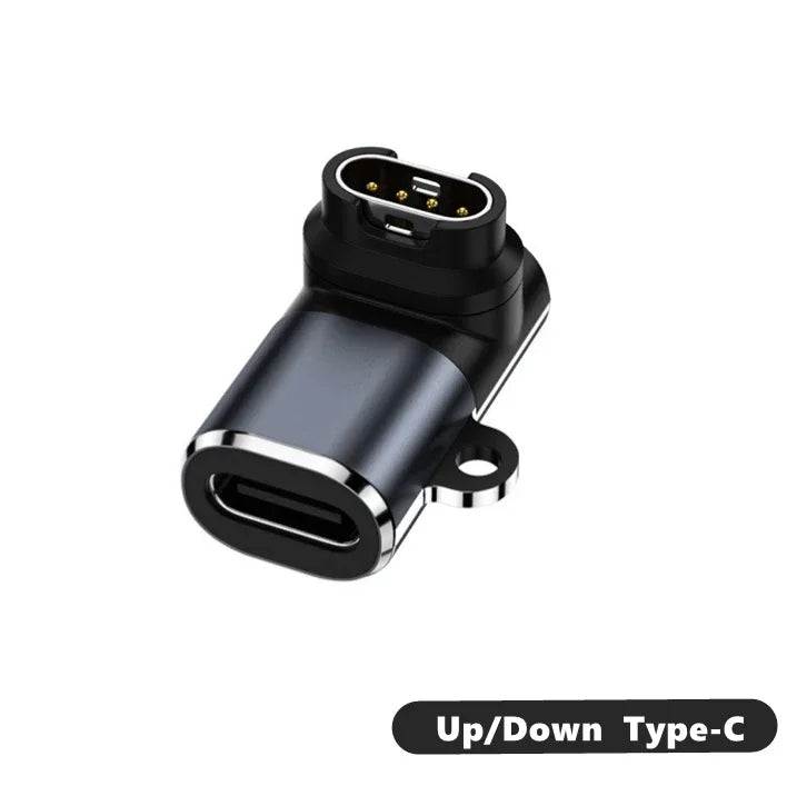 Type C/Micro USB/iOS Charging Portable Adapter For Garmin Fenix 7 7S 7X 6 6S 6X 5 5S 5X Venu 2 2S Smart Watch Charger Converter