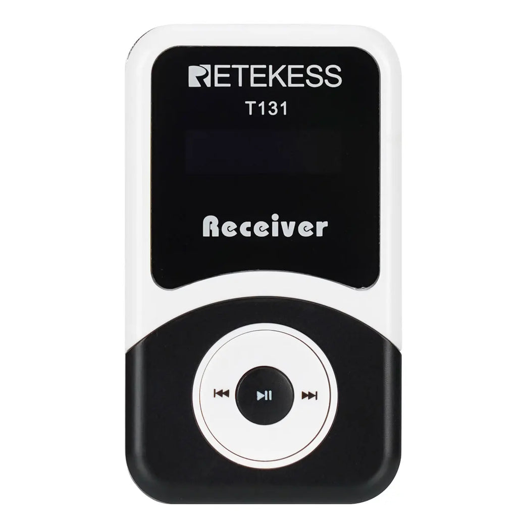 Retekess T130 T131 Wireless Tour Guide System Audio Tour Guide System Wireless Microphone Transmitter For Museums,Tourist Groups