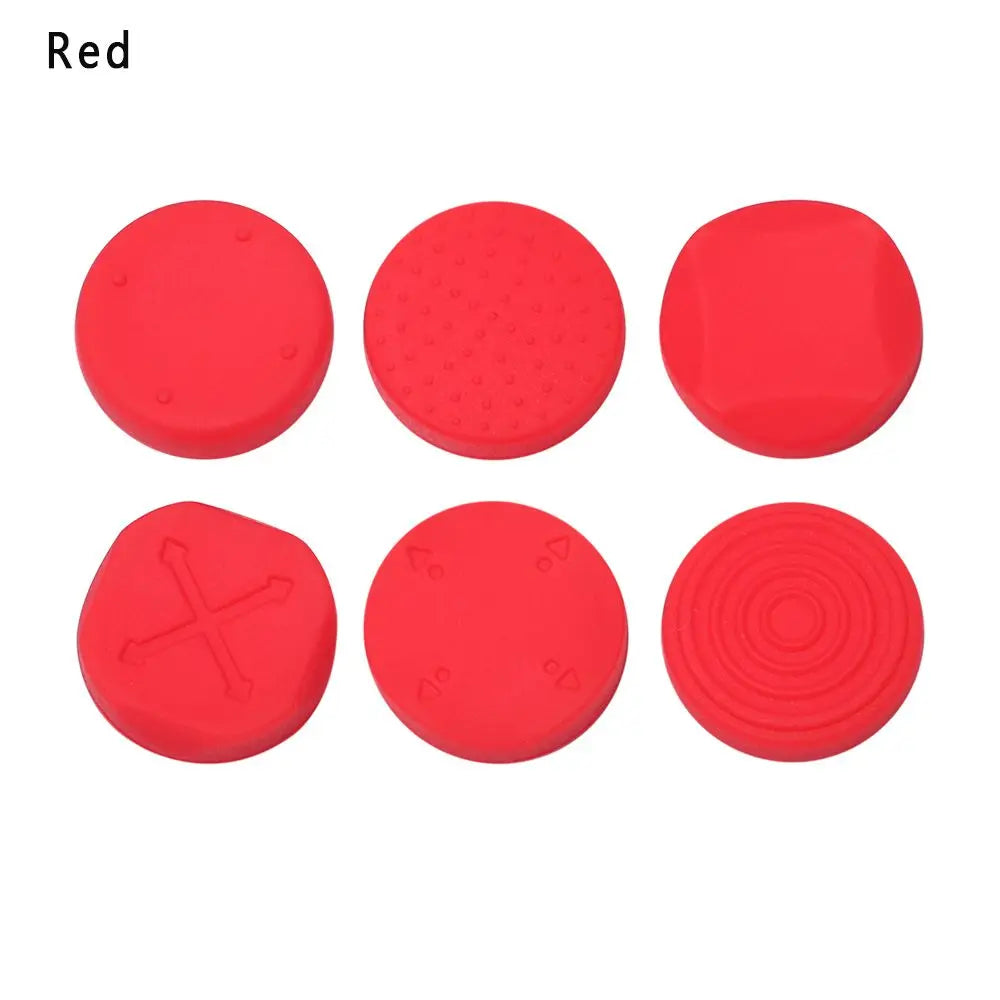 6pcs/set For Sony PlayStation Psvita PS Vita PSV 1000/2000 Slim Games Thumbstick Grip Cap Joystick Analog 360 Protective Cover
