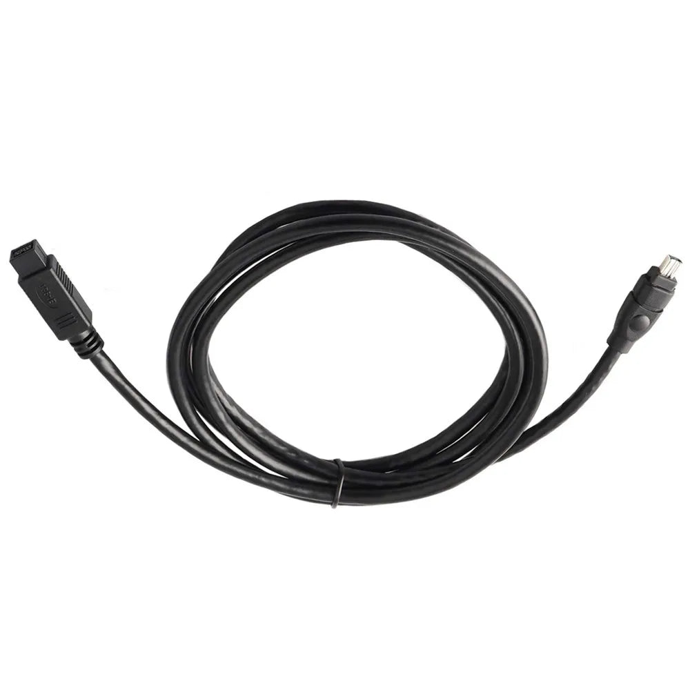 FireWire 9 PIN / 4 PIN BETA FireWire 800 - FireWire 400 9-4 9pin to 4 pin connector 800mbps Cable Cord IEEE 1394B 1.8m 6FT