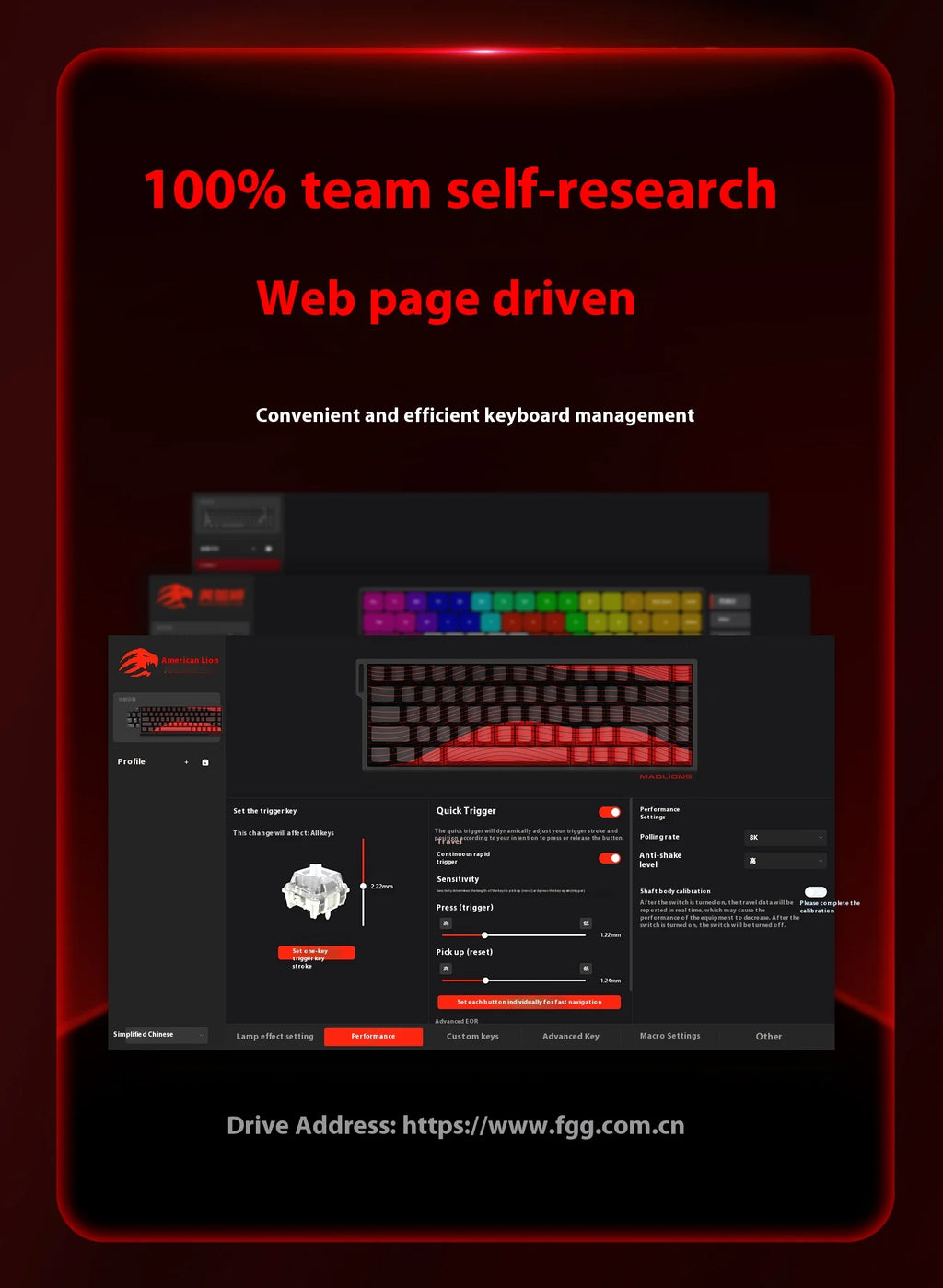 MADLIONS MAD 60/68HE Magnetic Switch Keyboard Wired Gaming Keyboard Hot Swap Rapid Trigger Custom Keyboard PC Gamer Accessories