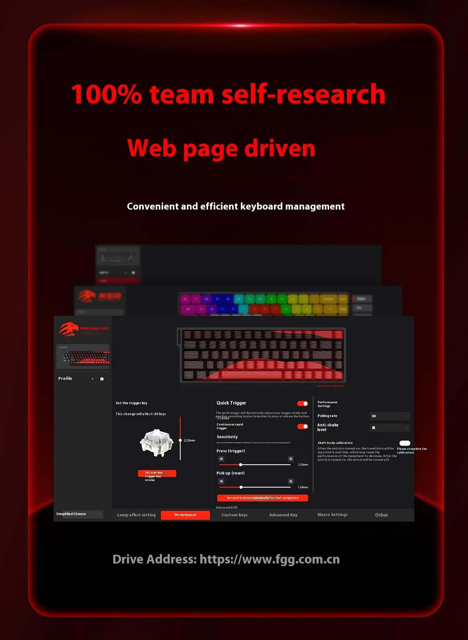 MADLIONS MAD 60/68HE Magnetic Switch Keyboard Wired Gaming Keyboard Hot Swap Rapid Trigger Custom Keyboard PC Gamer Accessories