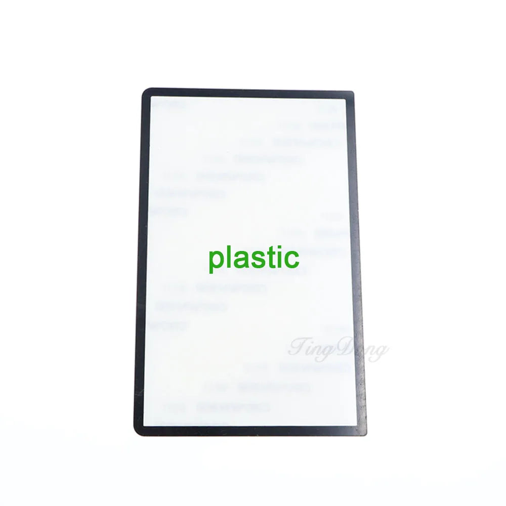 1PC Plastic or Glass Upper Front Top Screen Frame Lens LCD Screen protection Cover For 3DS XL LL New 3DSXL LL screen Lens