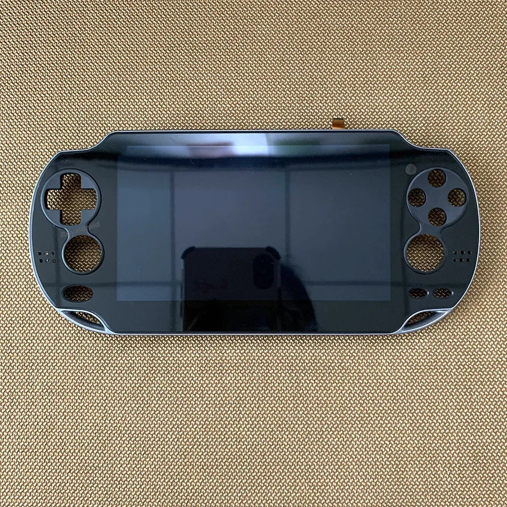 Black White Original Oled LCD Screen Display for PS Vita PSV 1000 1001 1004 Full LCD Screen Display+Touch Digitizer+Frame Set