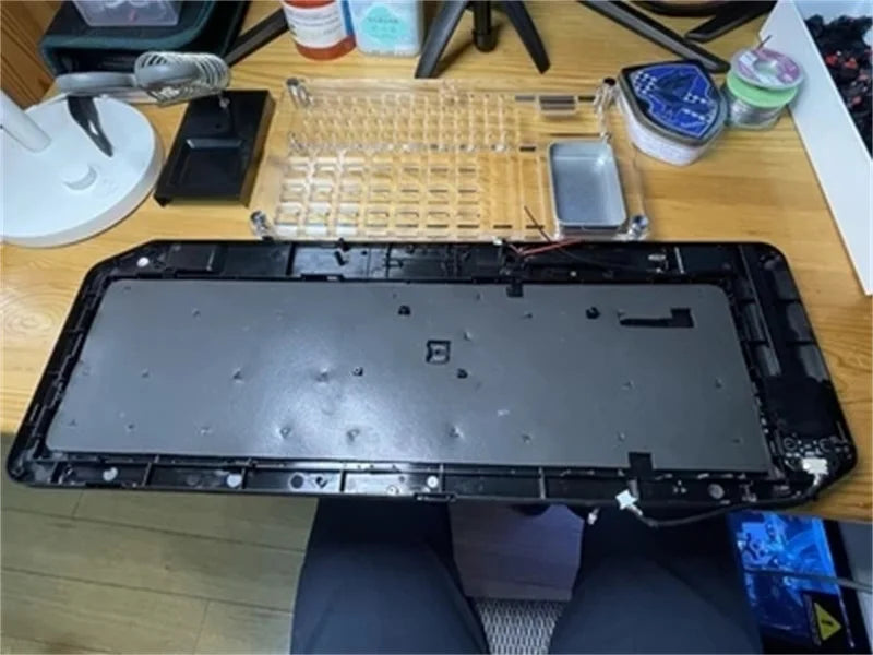 Mechanical Keyboard Rogers Poron Bottom Cotton Soft Sound-Absorbing Foam Anti Noise Case Sound Dampeners Custom Teclado Gaming