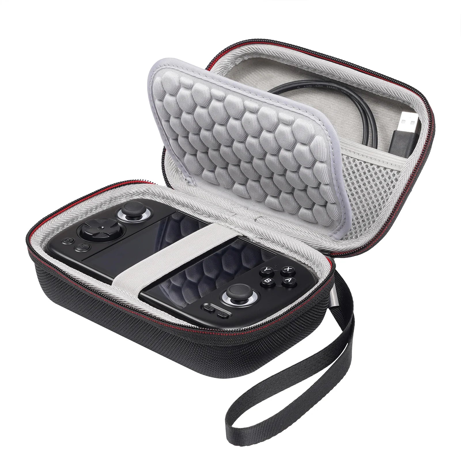 Portable For Handhled Anbernic RG Cube Case Hard Shell RGCube RG CubeXX Protetive Bag Cases Accessories Cable Storage Box Bags