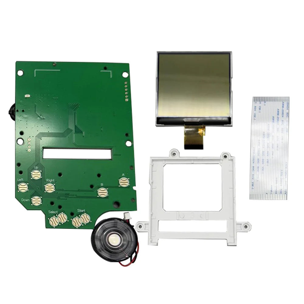 Original Size Grayscale IPS LCD Screen Kits for Nintend GameBoy GB DMG Dot-by-dot Display Highlight Brightness LCD Screen Kits