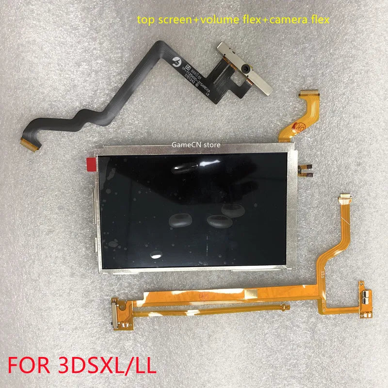 2012 100% New Top Lcd Screen for 3DSXL for 3ds Xl for 3ds LL Upper/bottom/down Lcd Display