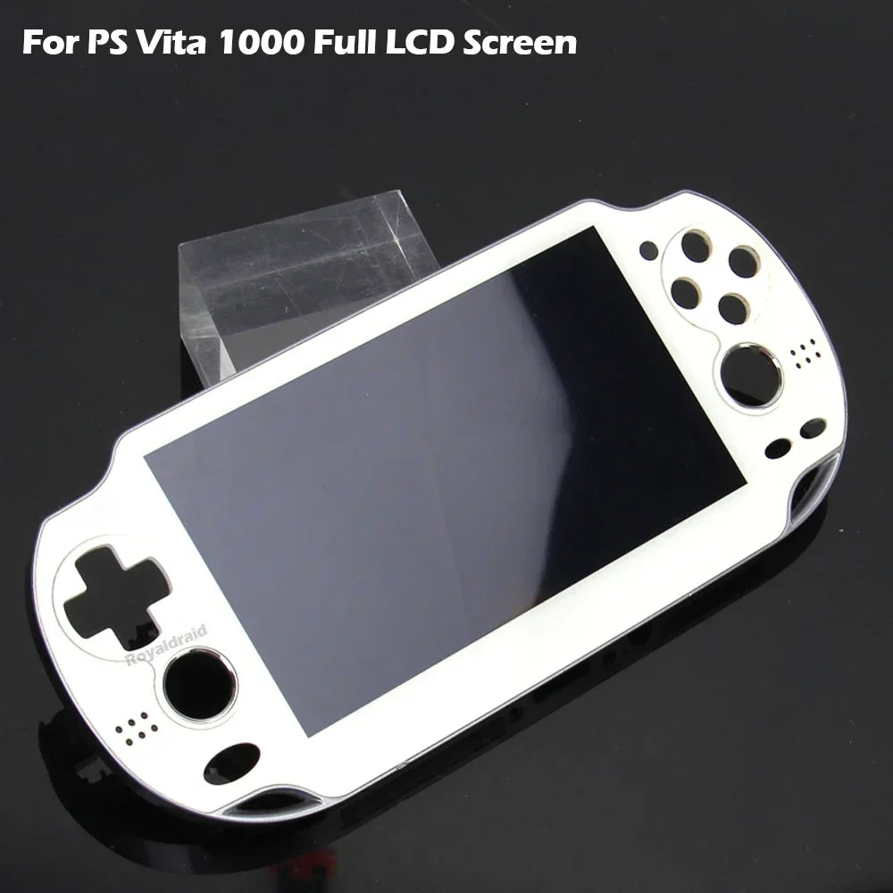 Black White Original Oled LCD Screen Display for PS Vita PSV 1000 1001 1004 Full LCD Screen Display+Touch Digitizer+Frame Set