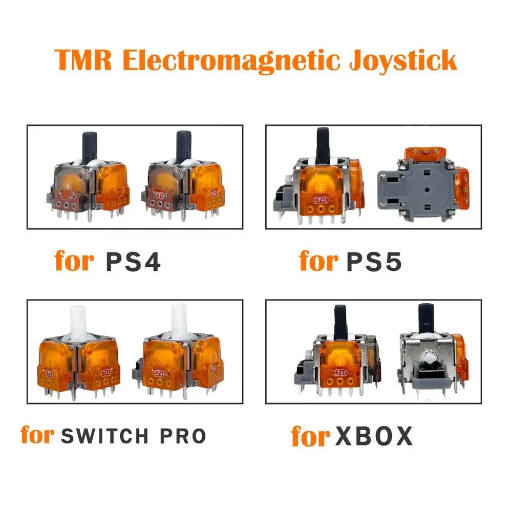 3D Analog Sensor Hall Effect Joystick Module Accessories for Playstation 5 Controller ThumbStick for PS5/PS4/Xbox/Switch Pro