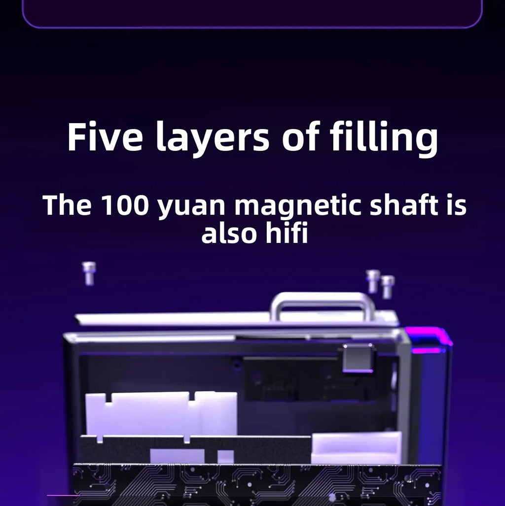 New AULA HERO 68HE/ULTRA INSTOCK Magnetic Switch Gaming Keyboard&Mouse E-sport Custom Mechanical Wired Keyboard Accessories