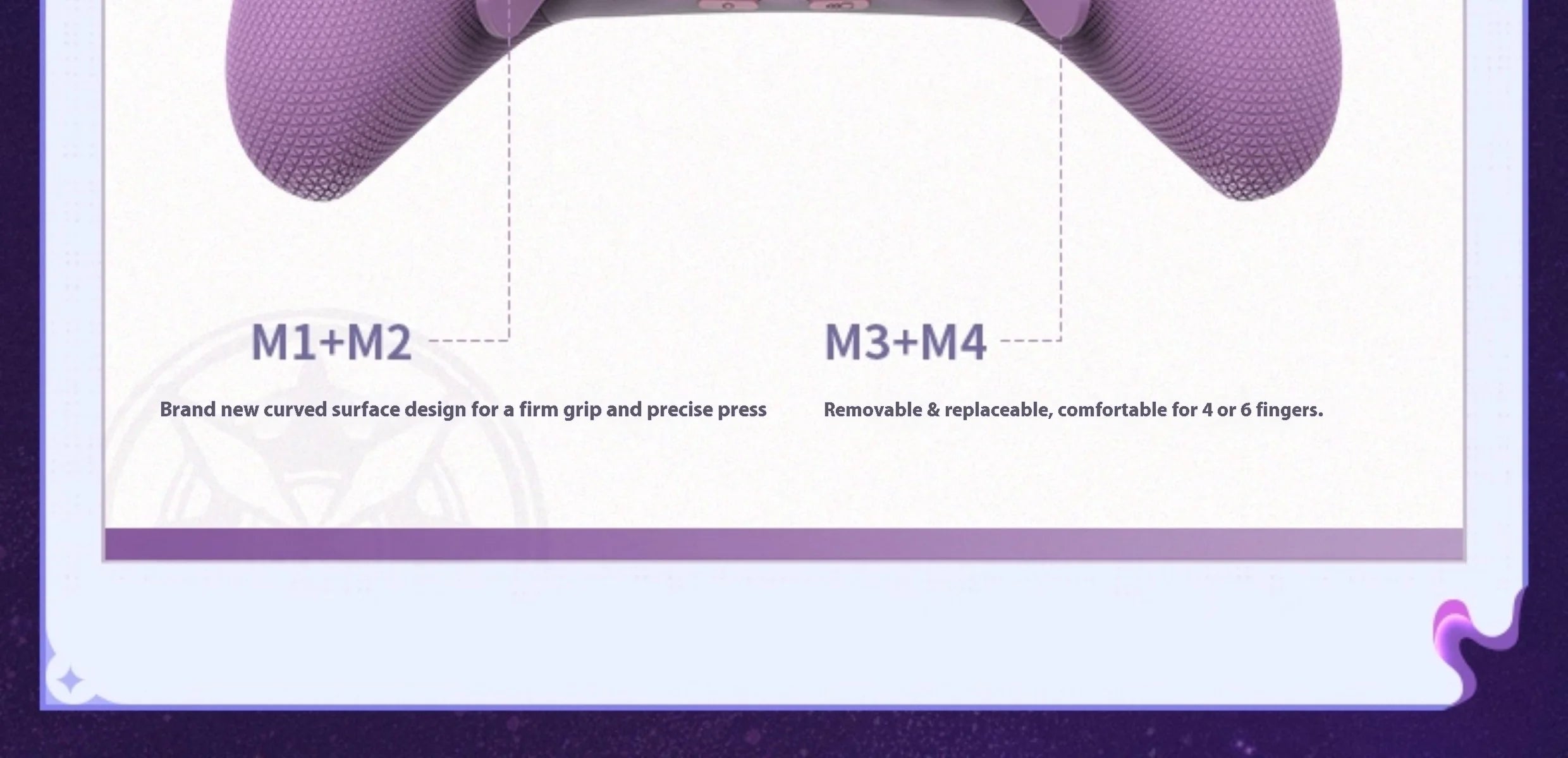 NEW miHoYo INSTOCK Honkai Star Rail Castorice APEX 5 Elite Gamepads Wireless Gamepad Force Feedback Bluetooth Game Controller