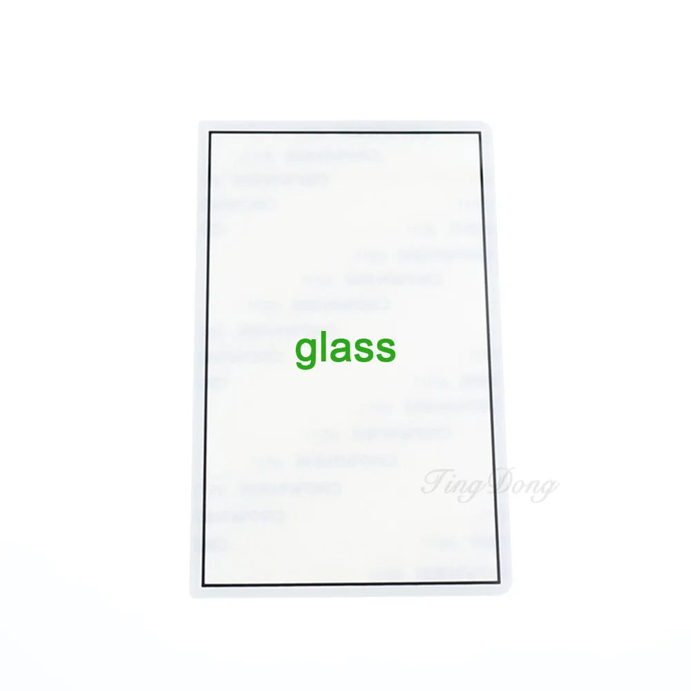 1PC Plastic or Glass Upper Front Top Screen Frame Lens LCD Screen protection Cover For 3DS XL LL New 3DSXL LL screen Lens