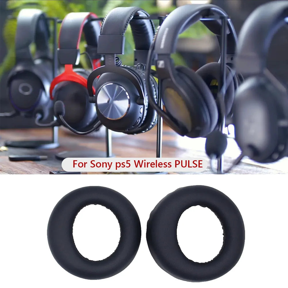 2pcs Replacement Ear Pads Headphone Earpads For for Sony/PS5/PULSE 3D Headphone Earpad Replacement Cushions Cover Earmuff