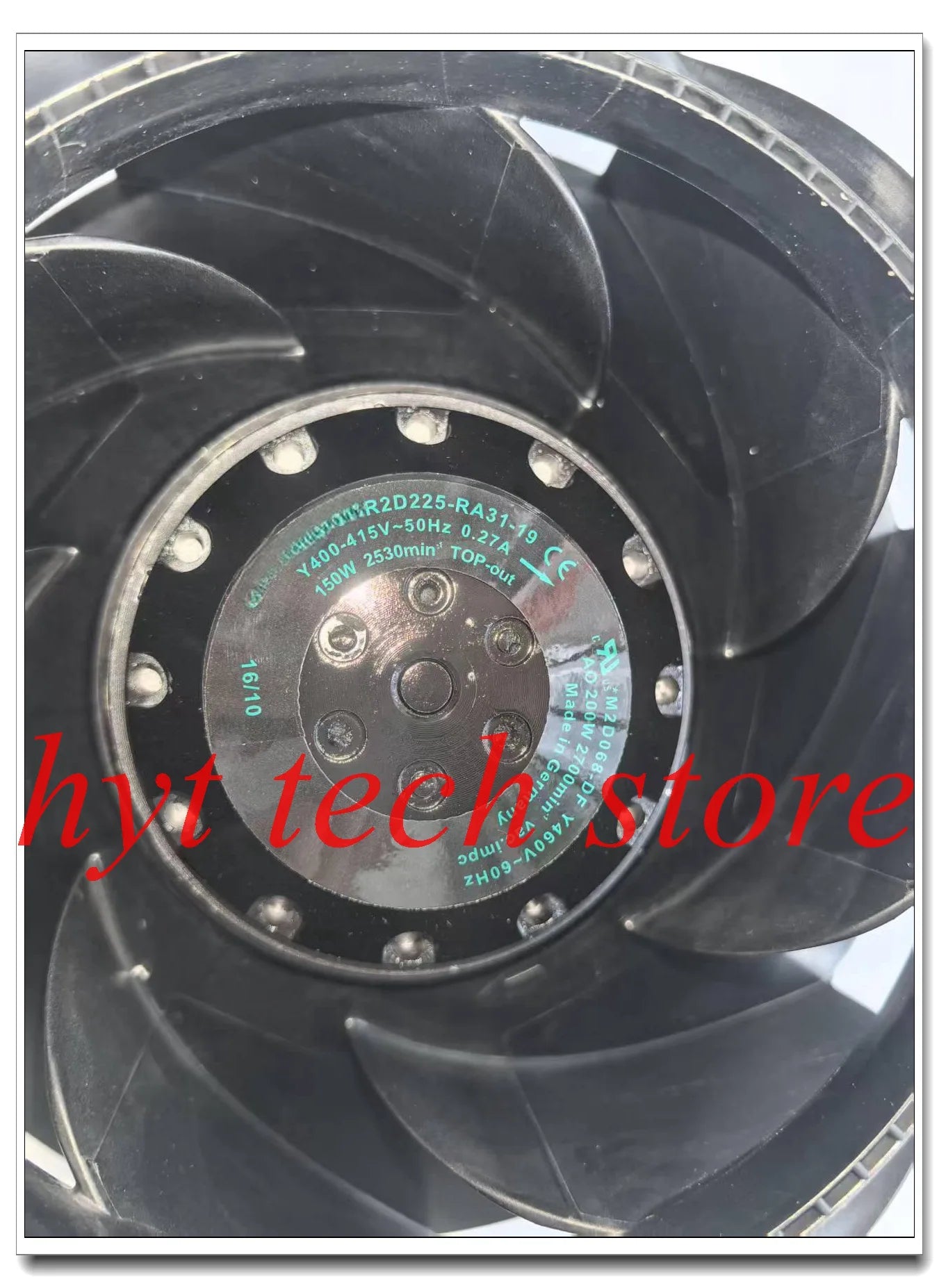 R2D225-RA31-19   R2D225-RA26-15 400V 0.27/0.33A  original cooling FAN.  100% tested before shipment