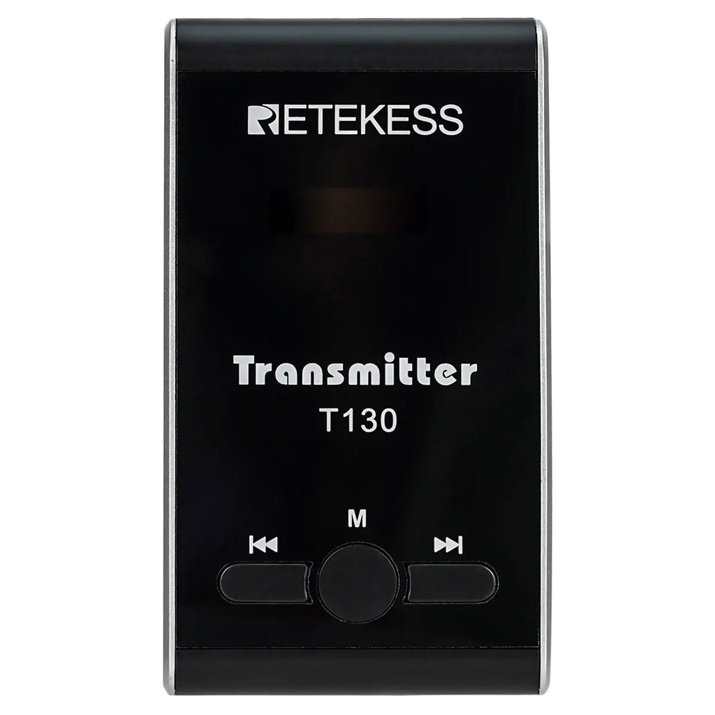 Retekess T130 T131 Wireless Tour Guide System Audio Tour Guide System Wireless Microphone Transmitter For Museums,Tourist Groups