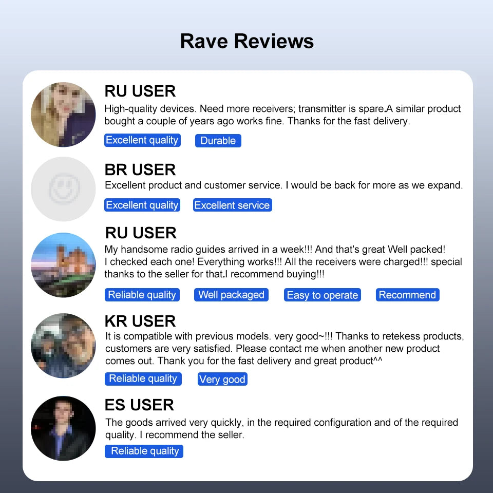 Retekess T130 T131 Wireless Tour Guide System Audio Tour Guide System Wireless Microphone Transmitter For Museums,Tourist Groups
