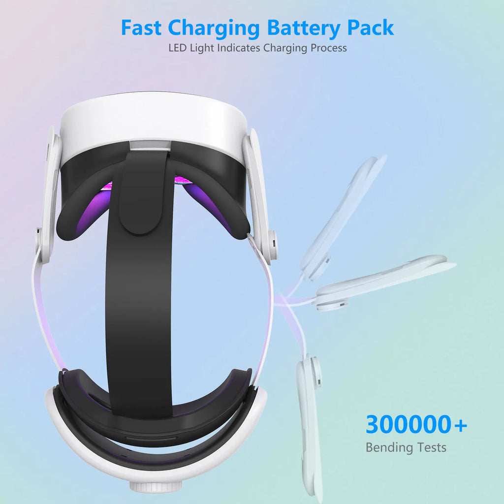 For Oculus Meta Quest 3/3s Head Strap Accessories Enhanced Comfort Support Reduce Strain for Extended Gaming Sessions