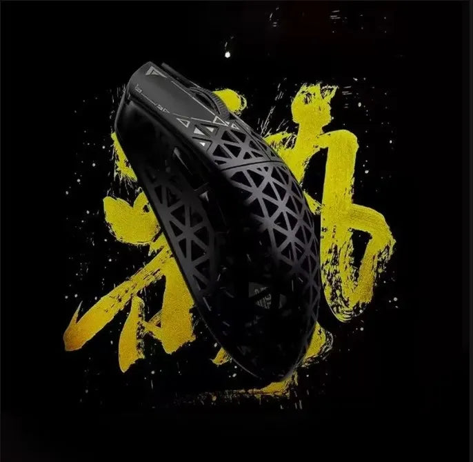 IPI Float Wireless Carbon Fibre Mouse Tri Mode 8K Paw3395 Bluetooth Gaming Mouse 8000Hz Hollow Out Mice Customize For E-sports