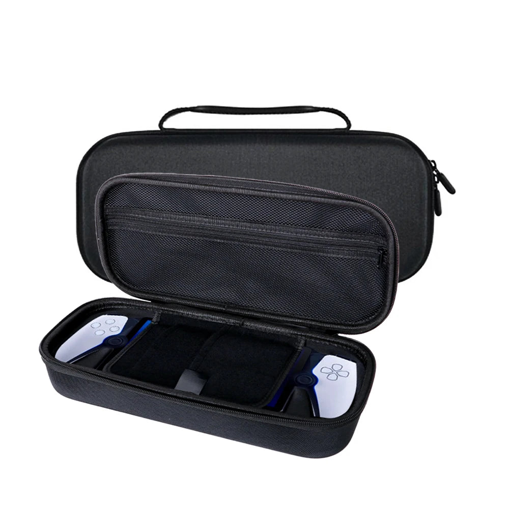 Suitable for PlayStation Portal package, including storage bag, split silicone protective cover, joystick cap, tempered film