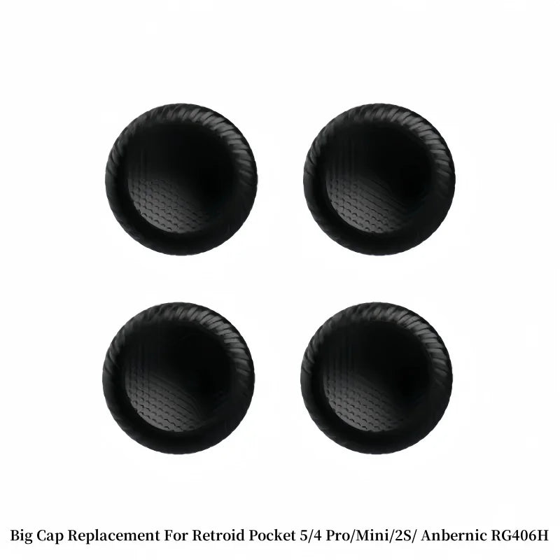 New Retroid Pocket 5 Big Joystick Cap For RP5 RP4 Pro RPmini RP2S Anbernic RG406H Rocker Thumbstick Cap Replacement Accessories