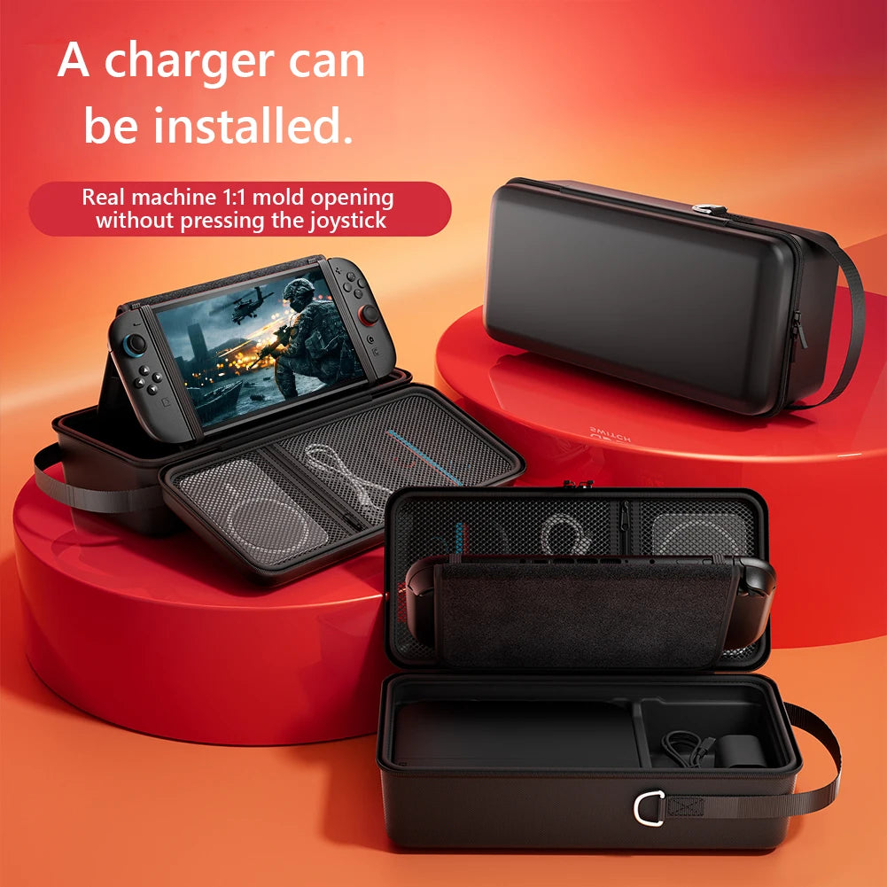 Portable Hand Storage Bag For Nintend switch2 Case Switch Console EVA Carry Case Protective Shell for Nintendo Switch Accessorie