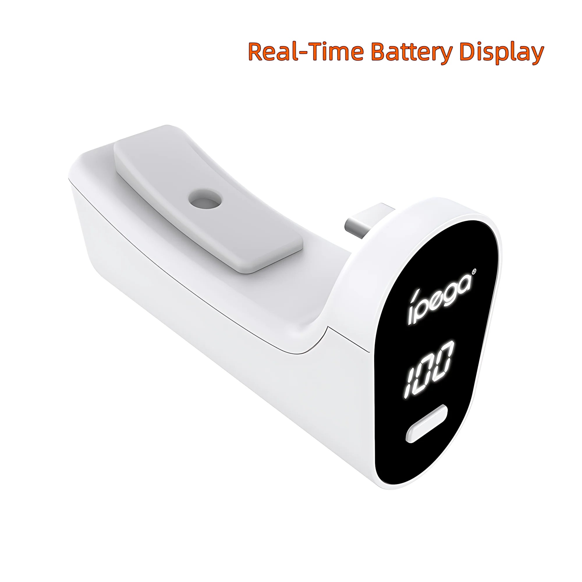 For PS5 Controller 2000mAh USB Type C Battery LED Display Play and Charge Kit for PS5 Elite Controller Gaming Accessories