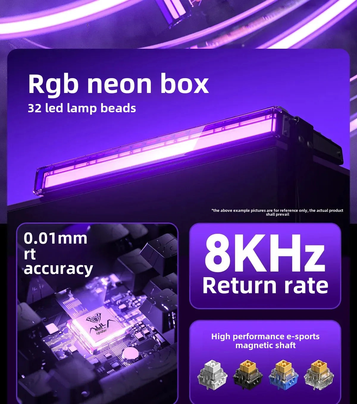 New AULA HERO 68HE/ULTRA INSTOCK Magnetic Switch Gaming Keyboard&Mouse E-sport Custom Mechanical Wired Keyboard Accessories