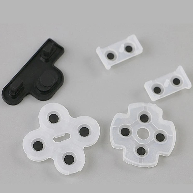 5pcs/set For Ps3 Controller Conductive Rubber Soft Rubber Silicon Conductive Button Pad Replacement