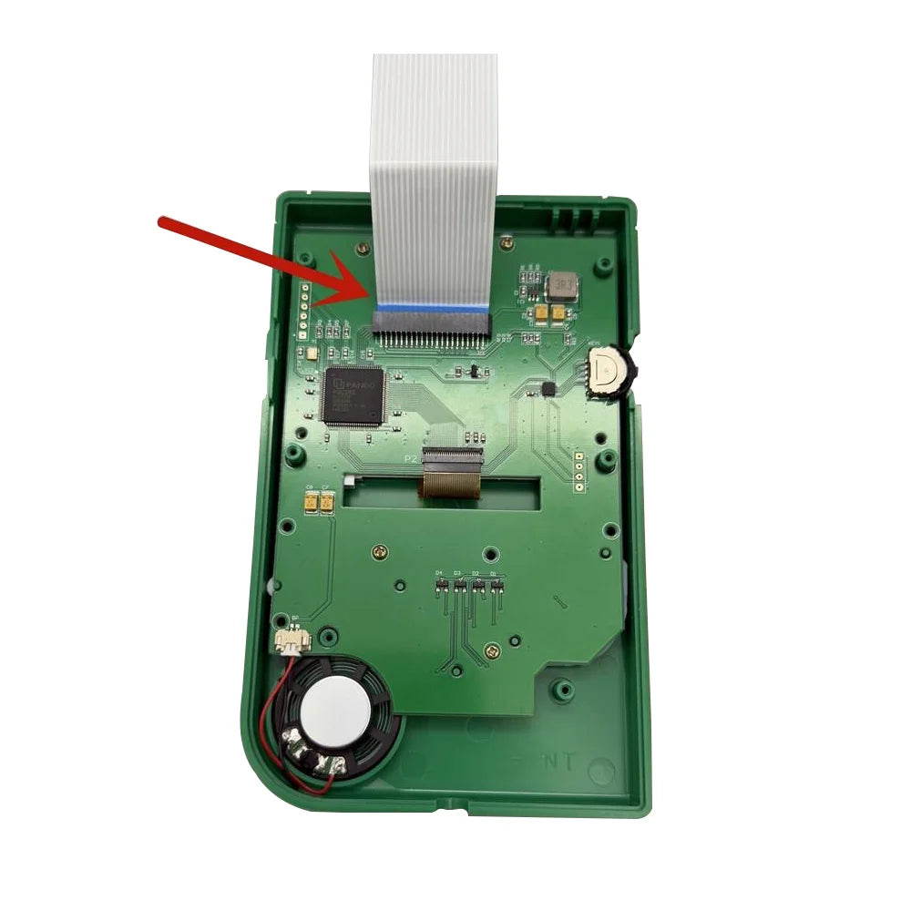 2.5" Grayscale IPS LCD ScreenKits for GameBoy GB DMG Original Size Pixel-Perfect High-Brightness LCD, No Shell Cutting Required