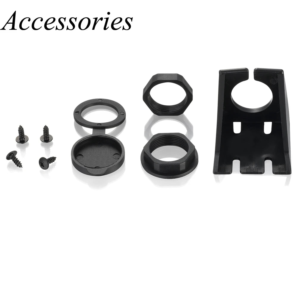 Bochara USB 3.0 USB 2.0 Male to Female Extension DashBoard Cable With Flush Mount Panel For Car Truck Boat Motorcycle 1m 2m