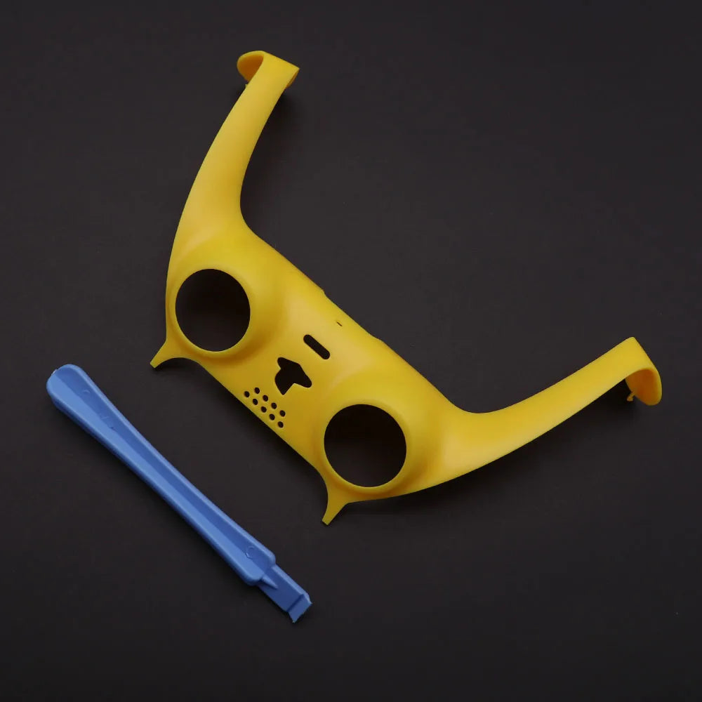 For PS5 V1 V2 V3 Gamepad Handle Shell Cover Camouflage/Clear Matte Controller Joystick Handle Decoration Strip With Pry Bar