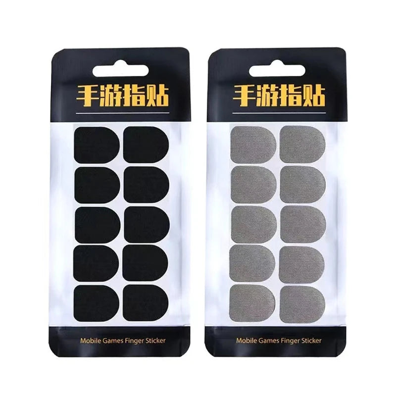 T8WC 10 Pieces Mobile Game Finger Stickers Full for Touch Screen Finger Sticker Sweat-Proof & Breathable Screen Contact