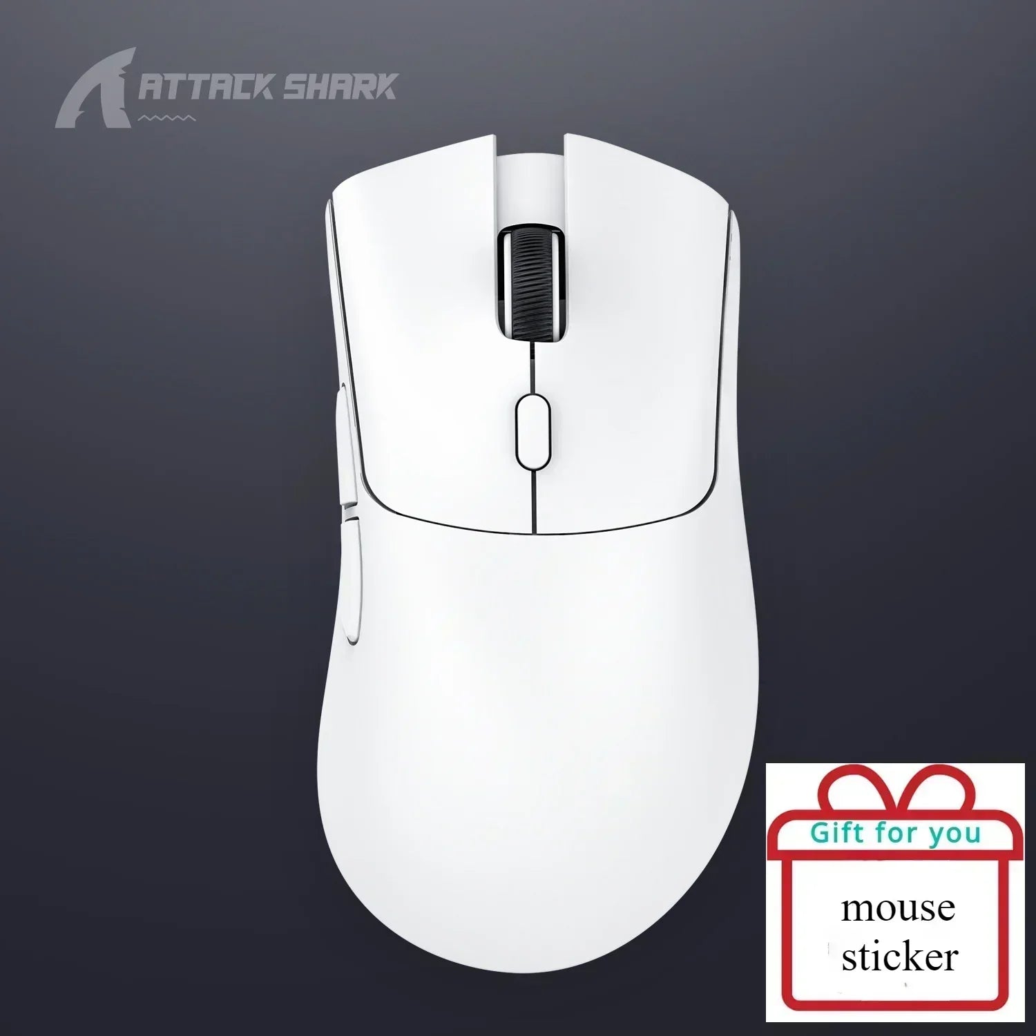 Attack Shark X3Pro/X3/R1 Wired 8KHz Bluetooth Mouse PixArt PAW3395 Tri Mode Wireless 4KHz Lightweight Macro Game custom Mouse