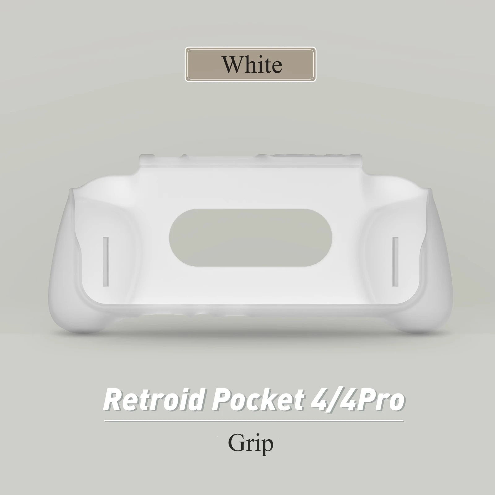 New Retroid Pocket 4 Pro Grip Protect TPU Shell Case Retroid Pocket 4 Officail Grip For RP4 Retro Console Stand Holder
