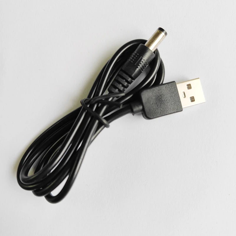 Charging Usb DC Usb Charge Cable USB to DC cable 5V 5521 5525 35135 1m black charging cable 5.5mm 2.5mm 2.1mm 3.5mm