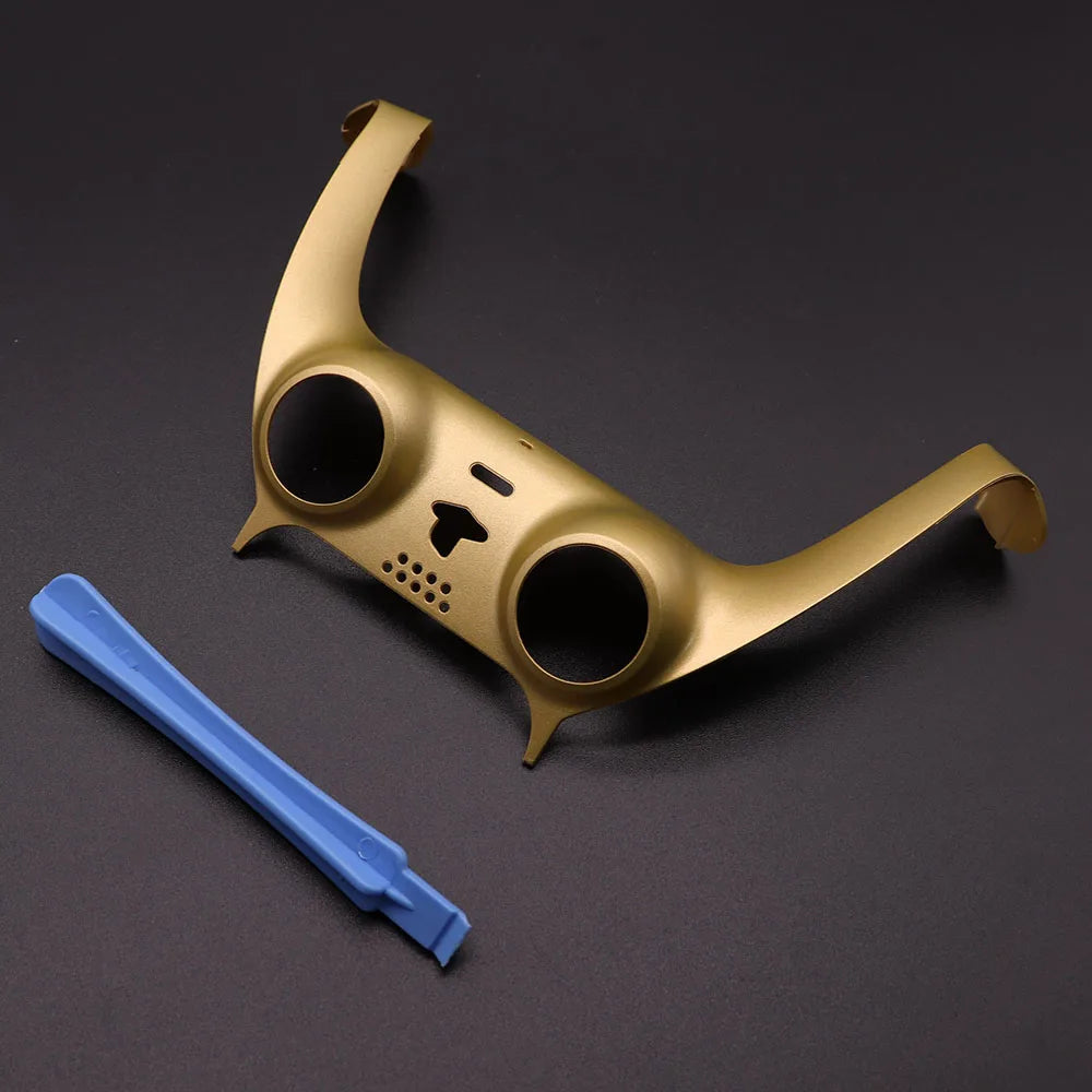 For PS5 V1 V2 V3 Gamepad Handle Shell Cover Camouflage/Clear Matte Controller Joystick Handle Decoration Strip With Pry Bar