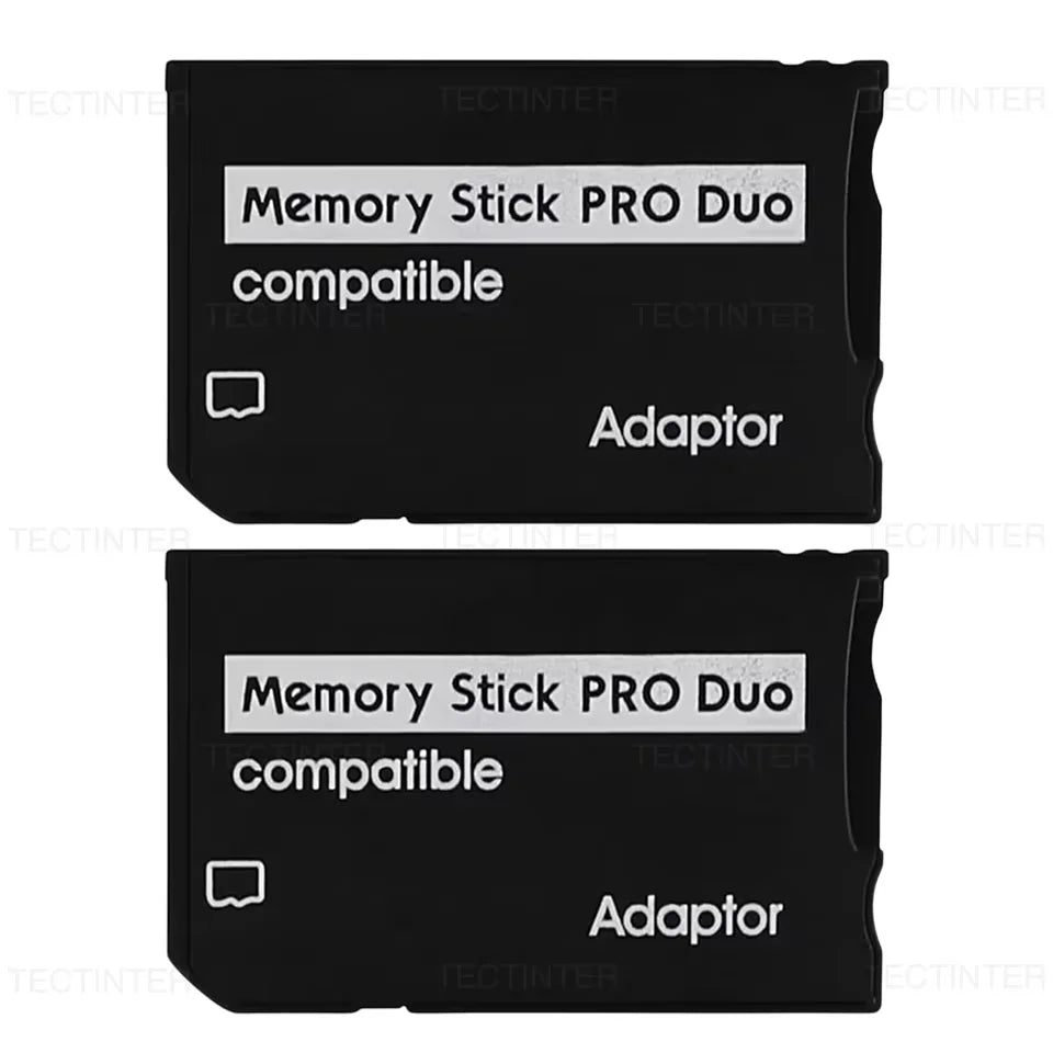 TF to MS SD Card Memory Stick Pro Duo Adapter Reader Converter for PSP1000/PSP2000/PSP3000 Dual Slot Adapter Gaming Accessories