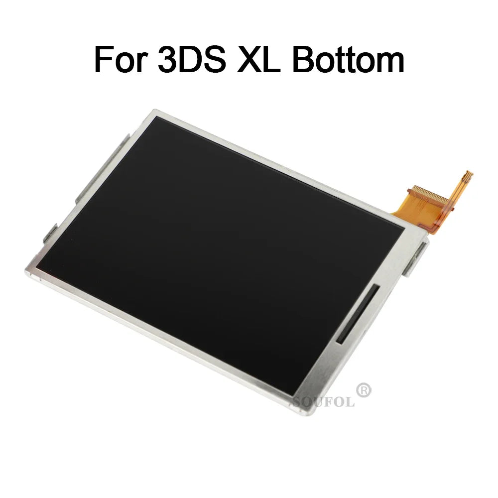 New Replacement Top Upper or Bottom Lower LCD Display Screen for 3DS XL LL Gaming Accessories