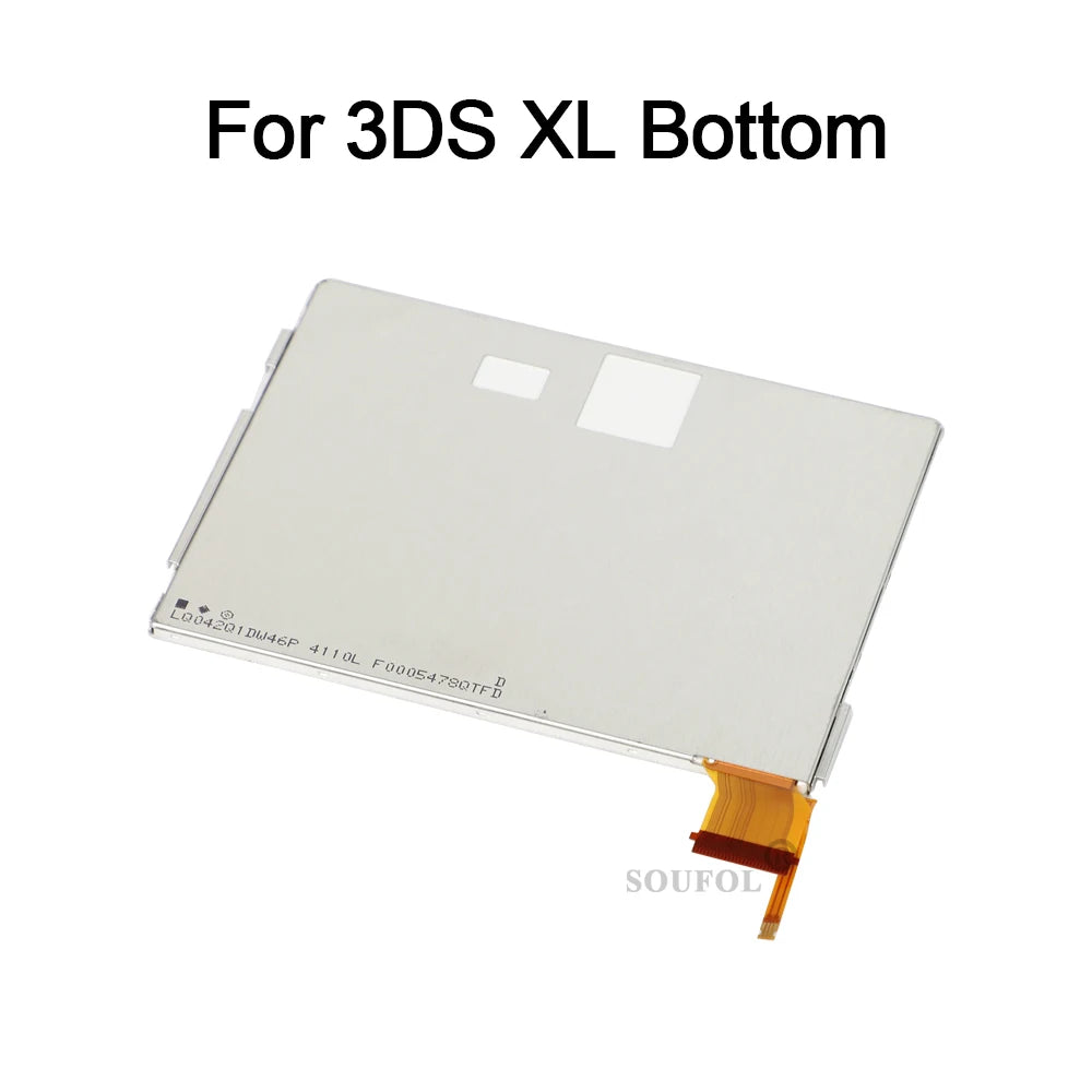 New Replacement Top Upper or Bottom Lower LCD Display Screen for 3DS XL LL Gaming Accessories