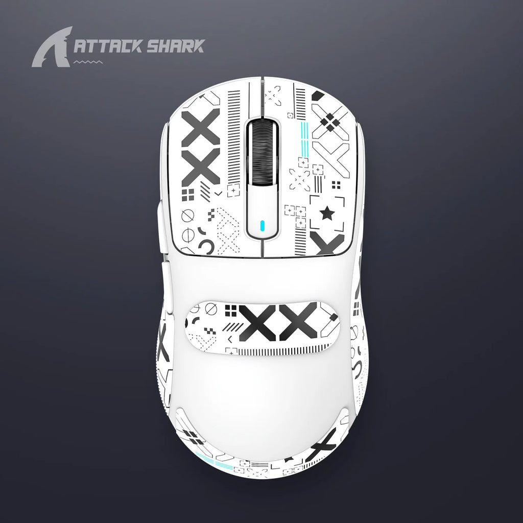Attack Shark X3Pro/X3/R1 Wired 8KHz Bluetooth Mouse PixArt PAW3395 Tri Mode Wireless 4KHz Lightweight Macro Game custom Mouse