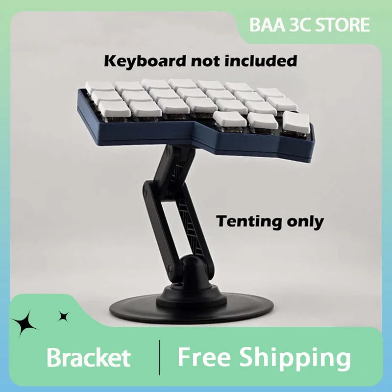 Magnetic Tenting for Split Keyboard Phone Tablets PC Detachable 360-degree and Height Adjustable Bracket Game Accessories