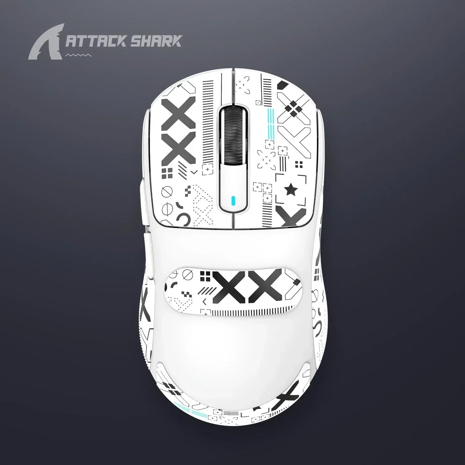Attack Shark X3Pro/X3/R1 Wired 8KHz Bluetooth Mouse PixArt PAW3395 Tri Mode Wireless 4KHz Lightweight Macro Game custom Mouse